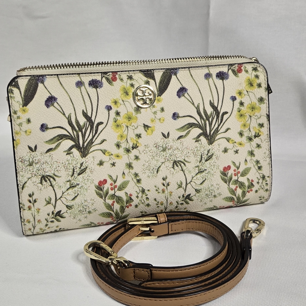 Floral Women's Bag with Strap